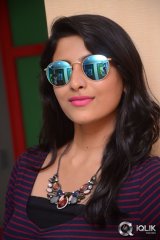 Actress Kruthika Jayakumar at Rojulu Marayi Movie Song Launch.